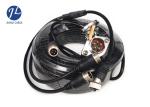 Vehicle Rear View Camera Cable 5Pin Matal Spirale Remorque With 2CAMS