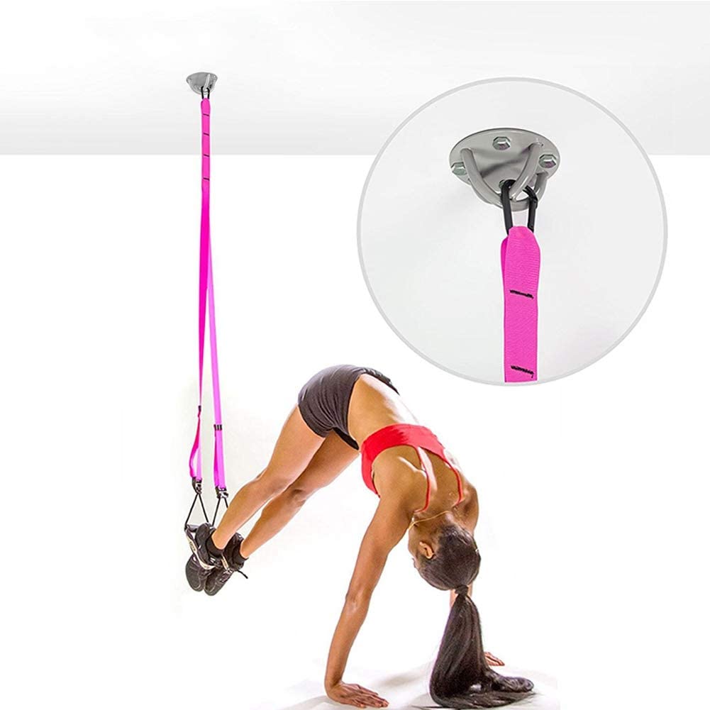 Standard Wall Ceiling Mount Bracket for Gym Home Suspension Straps rings Fitness Training Yoga Swing Battle Ropes