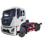 Hook Lift Euro 5 Dongfeng 6X4 Sanitation Garbage Truck For Customized Waste