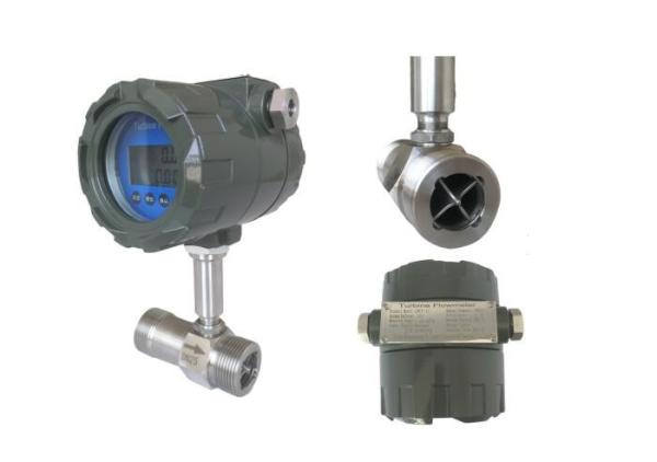 Cheap LCD Display Industrial Flow Meter Battery Operated Hot Water Turbine Flow Metre for sale