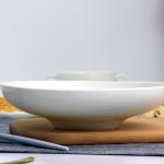 Savall 21.5cm*5.5cm 33cm*8.5cm Porcelain Ramen Bowl Oven Safe