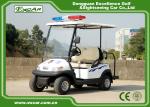 White 4 Seater Electric Security Patrol Vehicles 48V 3.7KW Aluminum Material