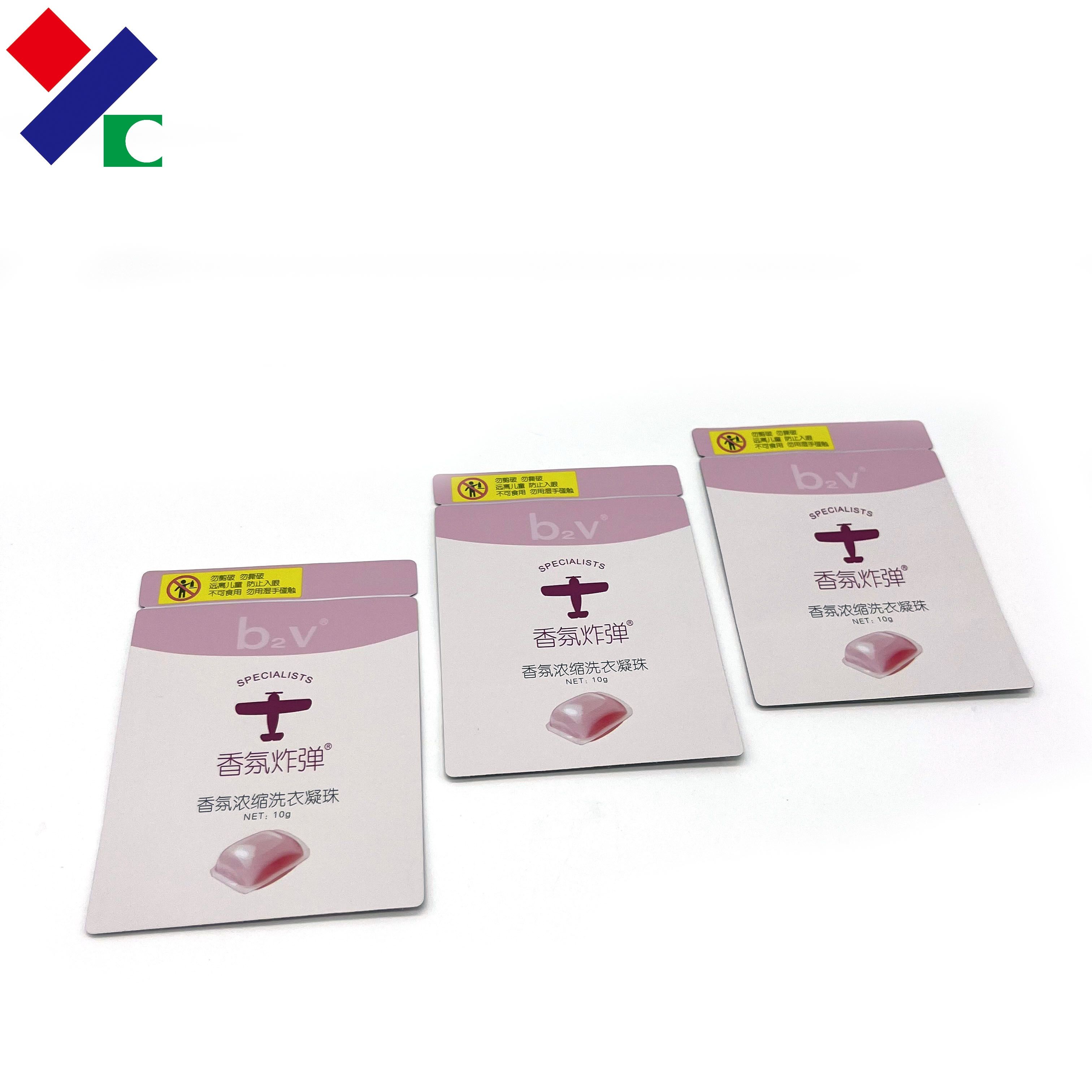 Custom Printing Glossy Aluminium Foil Zip Lock Pouches For Coffee Bean Biscuit