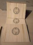 Natural Color Paulownia Taekwondo Breaking Board For Sport Equipment