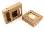 Kraft Gift Box with Window Recycled kraft Paper Gift Set Packaging Box