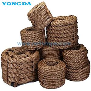 Quality ISO1181-2004[E] 4-Strand Hawser-Laid Manila Rope wholesale