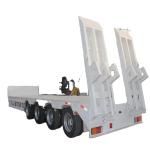 Air Suspension Detachable Gooseneck Lowboy Semi Trailer for 3/4 Axles Heavy