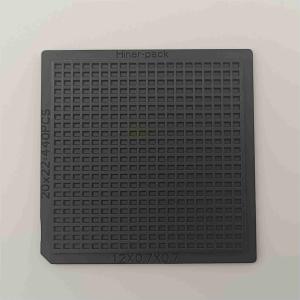 Quality 20x22 Square PC Waffle Pack Chip Trays For Photoelectric Devices wholesale