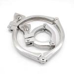 Customized Support Three Pieces Clamp Ferrule Stainless Steel 304 316 316L DIN
