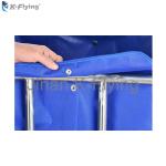 Stainless Steel Hospital Equipment Nursing Dirt Medical Trolley Cart