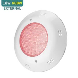 Quality SMD5050 RGBW Led Swimming Pool Lights VDE Wire 18W External Control wholesale