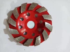 Quality 6&quot; Diamond Grinding Cup Wheel/Turbo segment wheel For Concrete Grinding wholesale