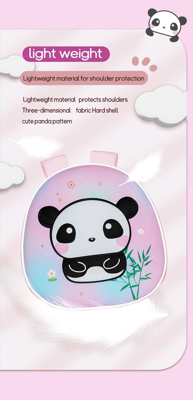 Panda Kindergarten Cute Preschool Backpacks Toddlers Personalised Childrens Backpack