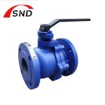 Chemical Industry Spheroidal Ductile Iron Ball Valve Dn200 Flanged Connection