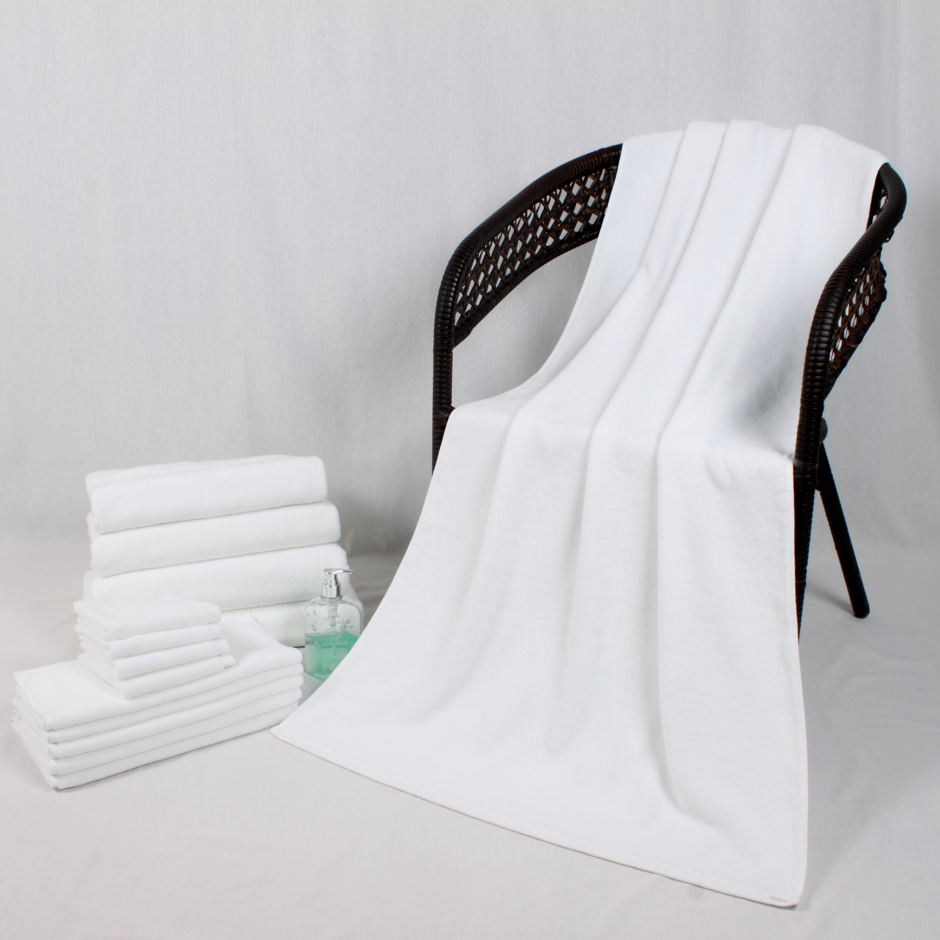 Woven Plain Washable Hotel Bath Towels