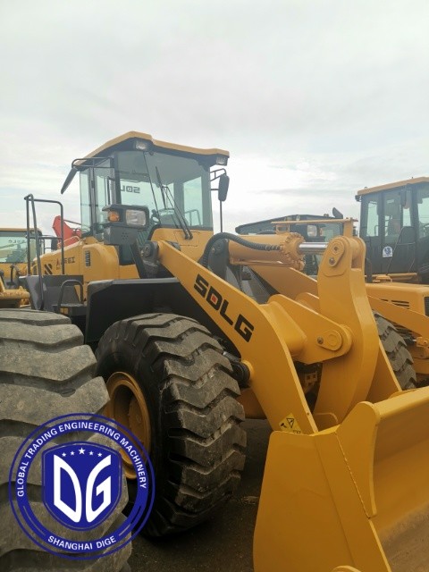 Front end loader LG956L Used SDLG Loader 17t Splendid Used Hydraulic Excavator Loader