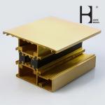 ISO9001 Fadeless Metal Frame Profiles , HPB58-3 Window Frame Trim