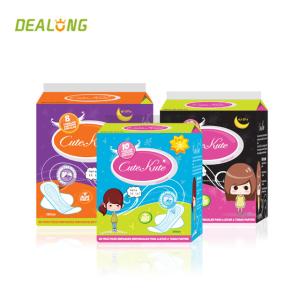 Quality Lady Anion Sanitary Napkin Perfume Organic Cotton Diaper FDA wholesale
