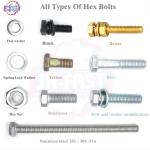 Stainless Steel 304 316 DIN931 DIN933 Hex Head Bolts with Customized Service