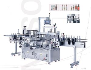 Quality Bottle Sticker Labeling Machine For Bottle Neck Body / Back Label wholesale
