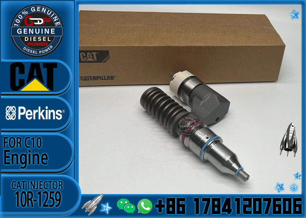 f-diesel Genuine Quality Brand New Diesel Fuel Injector 10R-1259 10R1259 for Caterpillar CAT C10 engine
