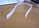 Industrial Grade Translucent Silicone Extrusion , Silicone Profile , Silicone
