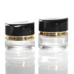 Luxurious Glass Cream Jar 50g 30ml Empty Skin Glass Cream Jar Cosmetics Jar With