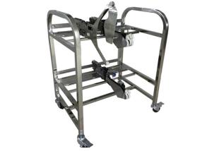 Quality Mechanical SMT Feeder Cart , Lightweight Samsung / Juki Feeder Trolley wholesale