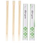 Wholesale Eco-Friendly Bamboo Chopsticks Twin Disposable Sushi Flatware With
