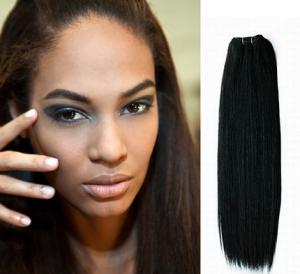 Quality Jet Black Micro Weft Silk Straight / cambodian loose curly hair wholesale