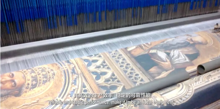 Jacquard head WGT24 high speed electronic jacquard loom 5376 steel hooks air jet room rapier loom