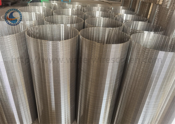 Stainless Stelel 304 Water Well Wedge Wire Screen 89mm Diameter