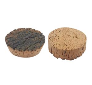 Quality Natural Rough Bark Top Corks Stoppers Lids Good Sealing For Jars wholesale