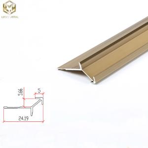 Quality 8mm Industrial Aluminium Edge Trim Profiles Board Connector wholesale