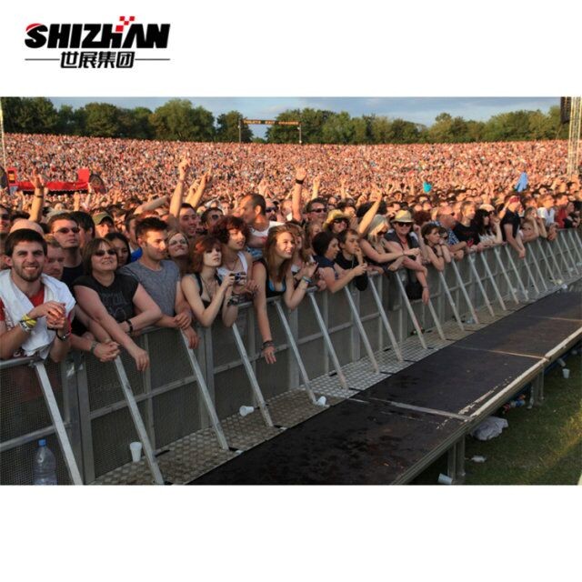 Aluminum crowd control barriers As Event Fence / Concert Barrier