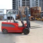 3 Ton Electric Forklift Equipped With Large Battery Capacity , Solid Tires 1.2M