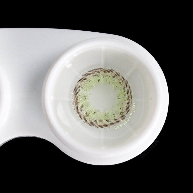 Oem Natural Wildcat Brown Contact Lens For Dark Eyes