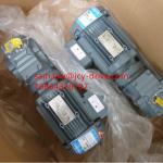 Electric Worm Solid Shaft Gear Motor Reduction Box 2 Hp 300 Nm Torque
