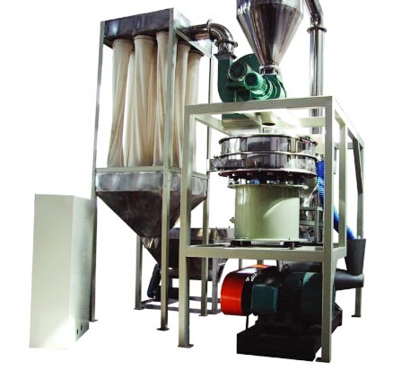 Wind Conveying Plastic Pulverizer Machine Double Shaft Automatic Vibration
