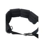 Anti Slip Polyester Fiber Pouch Weight Belt , Black Scuba Weight Belt With
