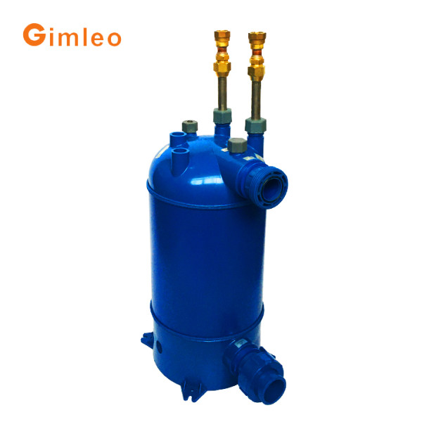 83.44KW Titanium Water To Water Heat Exchanger For Swimming Pool Boiler Energy Saver Titanium Material