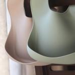 Adjustable Fit Waterproof Silicone Baby Bibs Safe In Dishwasher