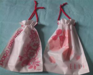 Quality Promotional Swimwear Drawstring Plastic Bags With Double Ropes wholesale