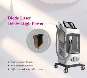 Quality Laser Beam Machine 808nm/808+755+1064nm with Wind+water+TEC Cooling System wholesale