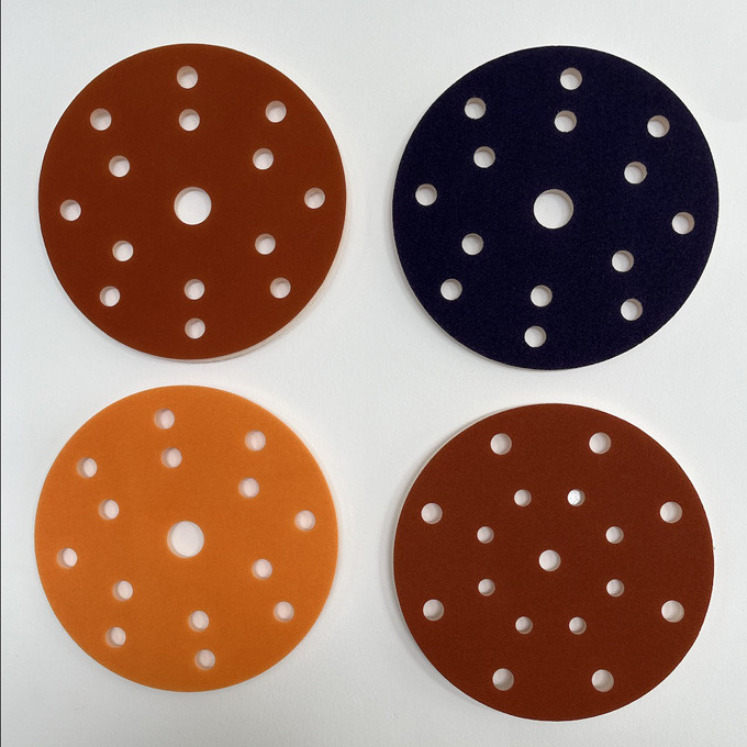 150mm Abrasive Automotive Sanding Disc Sponge Pads Car Paint Removal Wet Machine