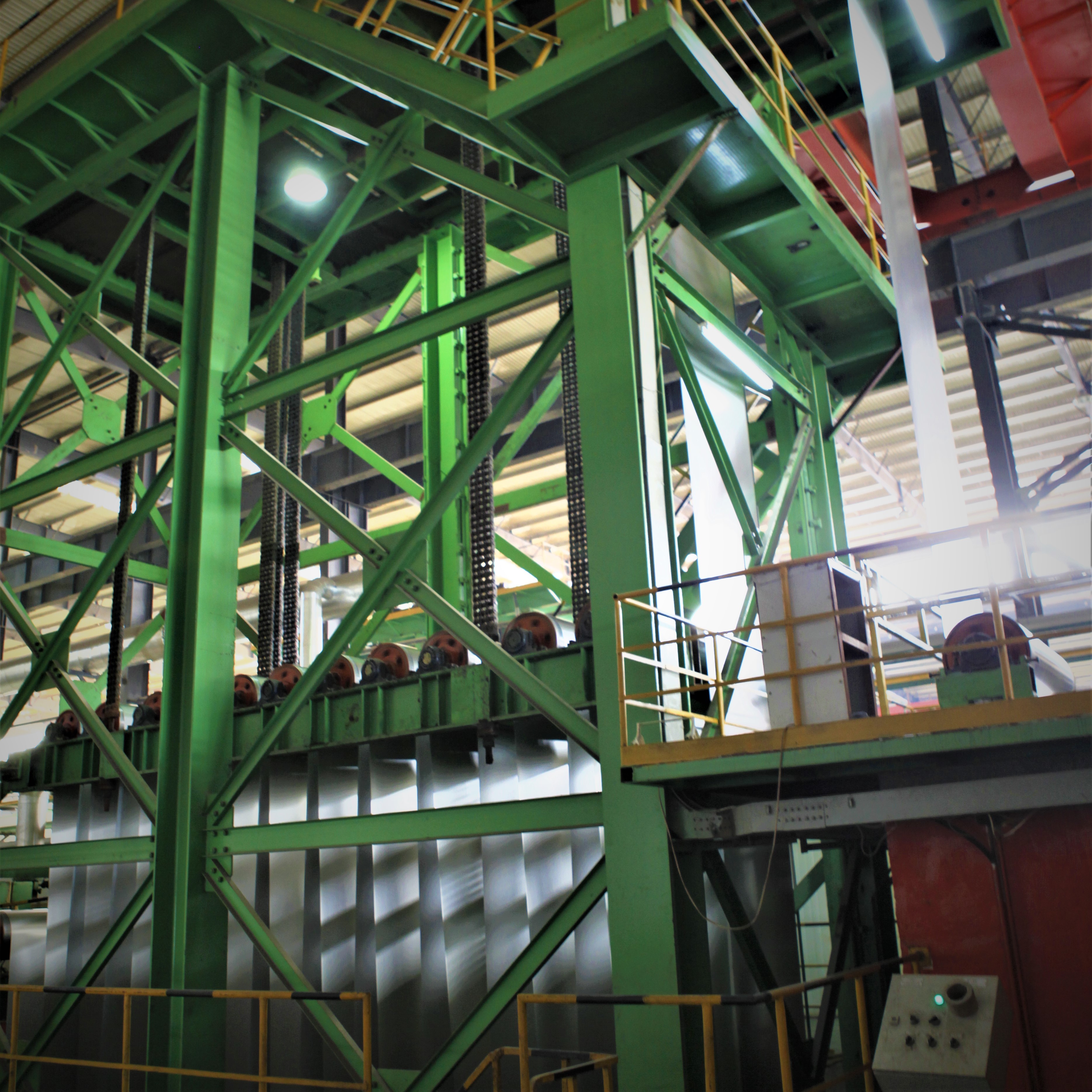 Steel Galvanizing Plant Hot Dipped 0.5mm 2.0mm 520mm 180000TPY