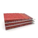 Semi Prefabricated Eco Friendly Gym Flooring , Flexibile Shock Absorbing Tiles