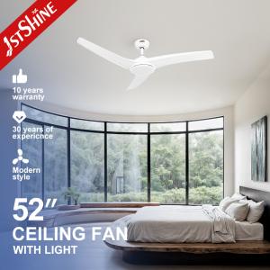 Quality Home Office 52 Inches Ceiling Fan with LED Decorative Lighting and Remote Control Switch wholesale