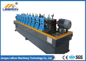 Quality 10 Stations Steel Stud Roll Forming Machine 55mm Shaft With 0.05 Mm Hard Chrome wholesale