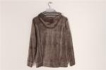 Velour Fashionable Jogging Suits Womens 80% Cotton 20% Polyester